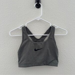 Nike Women's‎ Dri Fit Gray Sports Bra Fitness Athletic Small